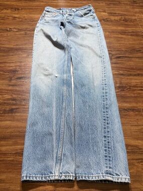 Levi’s 501XX Vintage Button Fly Jeans Light Wash W30 L40 100% Cotton
